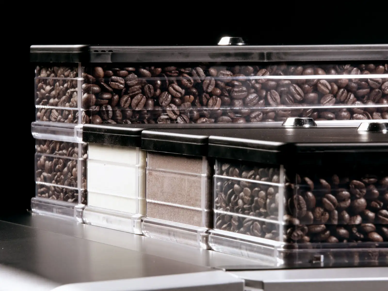 CP40 Kaffeevollautomat Bohnenbehälter