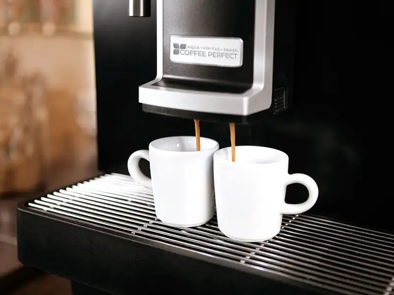 CP60 Kaffeevollautomat doppelter Espresso