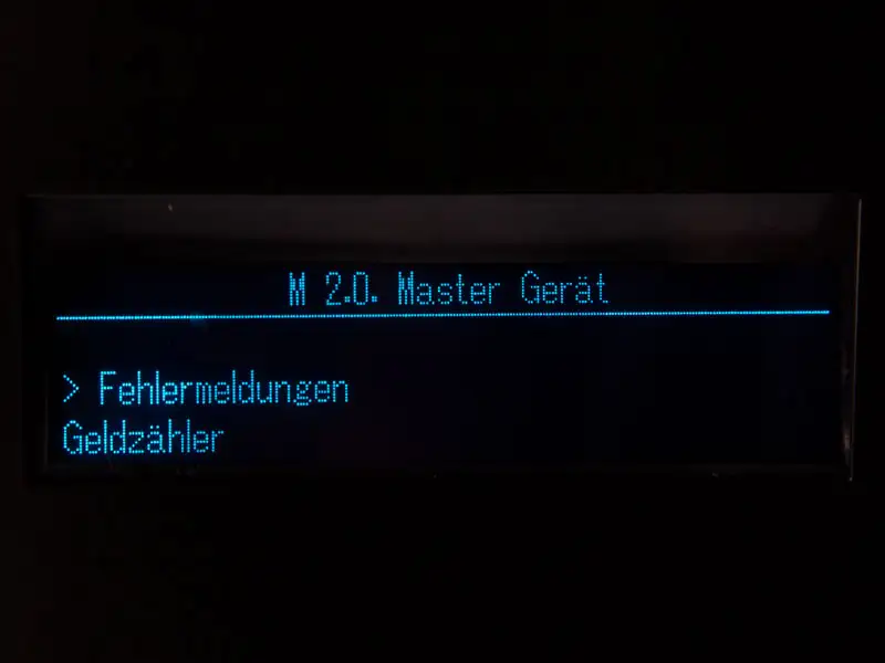 Snackautomat Display