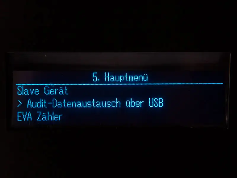 Snackautomat Display
