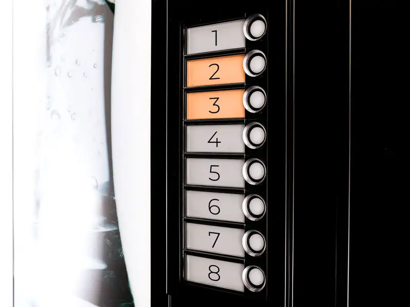 SP20 Snackautomat Tasten