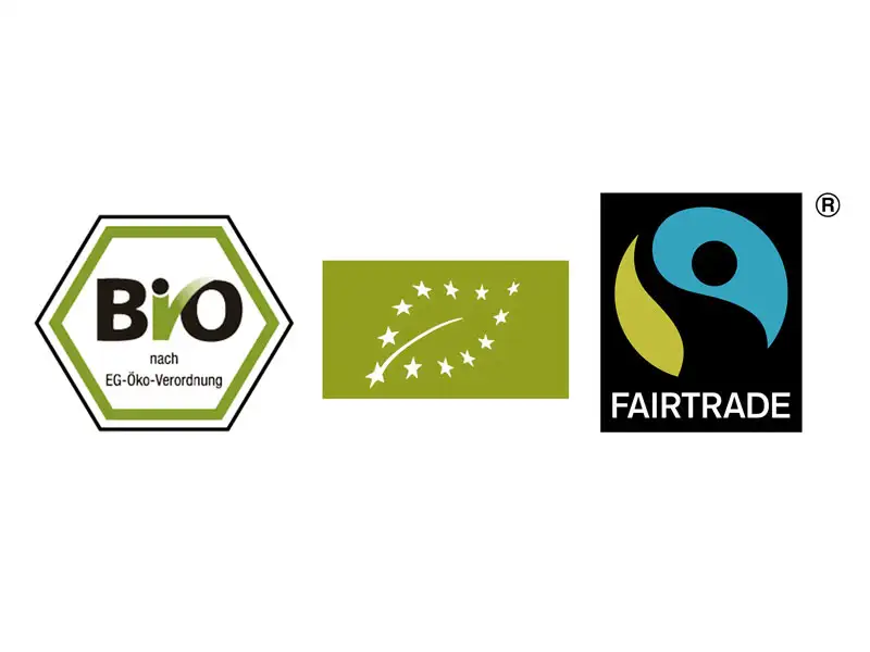 Kaffee Siegel Bio Fairtrade