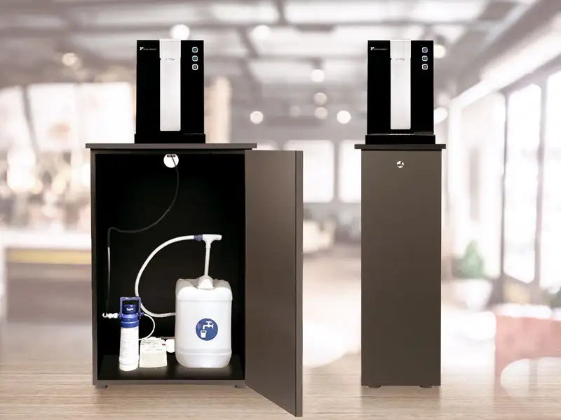 AP40 Wasserspender auf Unterschrank