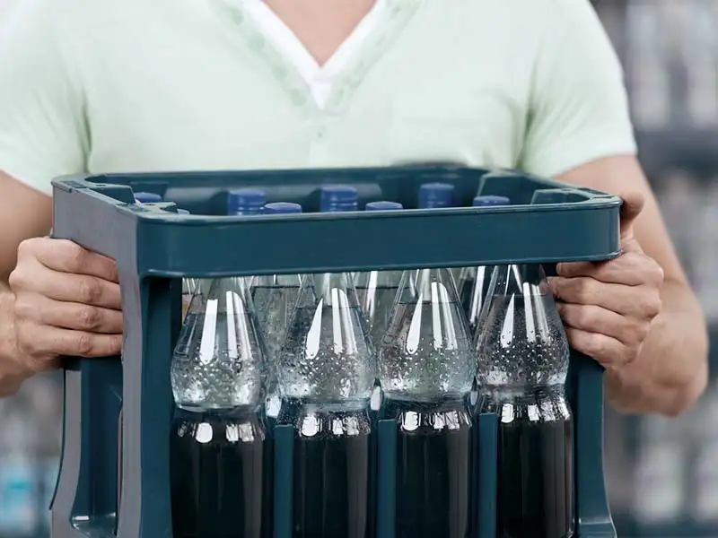 Wasserkiste Wasserflaschen